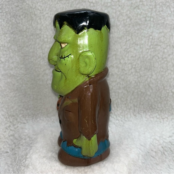 Dynagood 2001 Frankenstein blow mold Halloween decor 9" table top decor big head - Picture 10 of 12